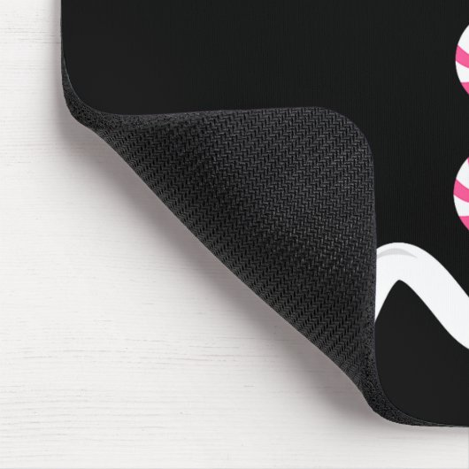 Gingerbread Man Christmas Costume Cookie Baking  Mousepad (Ecke)