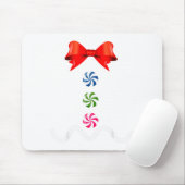Gingerbread Man Christmas Costume Cookie Baking Mousepad (Mit Mouse)