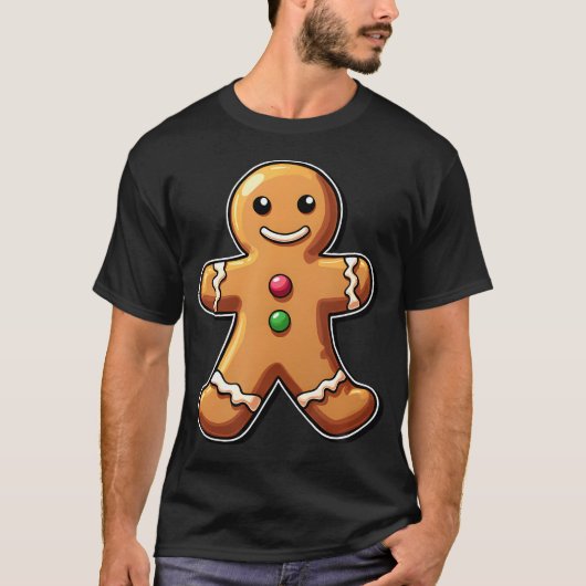 Gingerbread Man Christmas Gingerbread Christmas Me T-Shirt (Vorderseite)