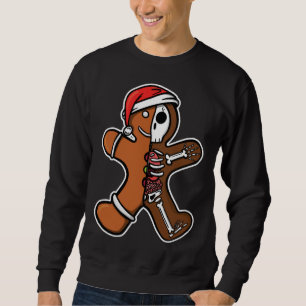 Gingerbread Man Christmas Internal Medicine Doctor Sweatshirt