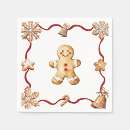 Gingerbread Man | Christmas Napkins Serviette