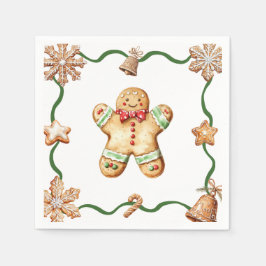 Gingerbread Man | Christmas Napkins Serviette