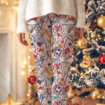 Gingerbread Man Christmas Pattern Leggings<br><div class="desc">Kommen Sie in den Urlaubssgeist mit diesen bezaubernden Lebkuchenmännern Leggings! Mit einem festlichen Muster aus Lebkuchengebäck, Bonbons und Sprinklen werden diese Leggings Ihnen sicher ein Lächeln ins Gesicht bringen. Sie sind aus weichem, dehnbarem Stoff gefertigt und eignen sich perfekt, um sich vom Feuer zu erholen oder den Feiertagsjubeln überall auf...</div>