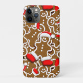 Gingerbread Man Christmas Santa Claus Case-Mate iPhone Hülle (Rückseite)