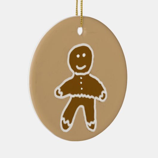 Gingerbread Man Circle Ornament (Rechts)