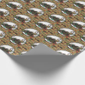 Gingerbread Man- Coco Geschenkpapier (Ecke)