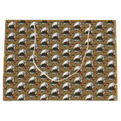 Gingerbread Man- Coco Große Geschenktüte (Vorderseite)