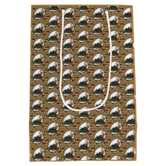 Gingerbread Man- Coco Mittlere Geschenktüte (Rückseite)