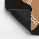 Gingerbread Man Cookie Biscuit Futter Weihnachten Mousepad (Ecke)