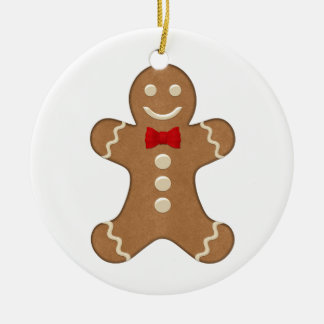 Gingerbread Man Cookie Christmas Holiday Ornament