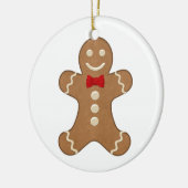 Gingerbread Man Cookie Christmas Holiday Ornament (Links)