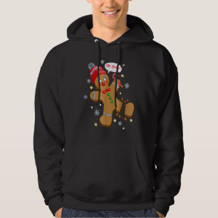 Gingerbread Man Cookie X Mas Oh Snap Funny Niedlic Hoodie