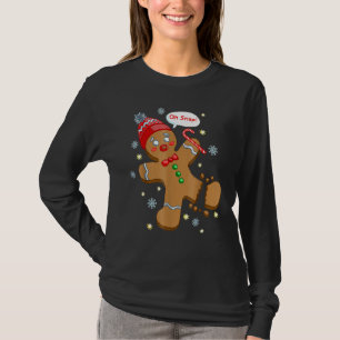 Gingerbread Man Cookie X Mas Oh Snap Funny Niedlic T-Shirt