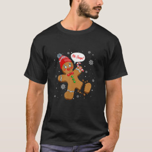 Gingerbread Man Cookie X-Mas Oh Snap Funny Niedlic T-Shirt