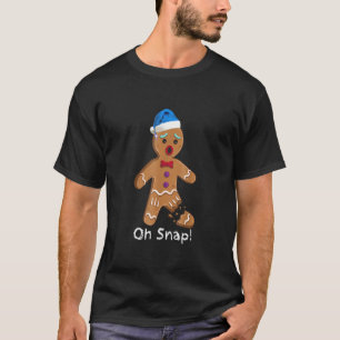 Gingerbread Man Cookie X Mas Oh Snap Niedlich Chri T-Shirt