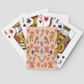 Gingerbread Man Cookies Spielkarten (Rückseite)