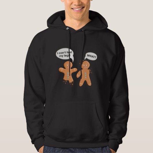 Gingerbread Man Cookies Ugg Weihnachten Weihnachte Hoodie (Vorderseite)