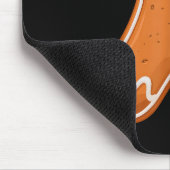 Gingerbread Man Costume Funny For Halloween Christ Mousepad (Ecke)