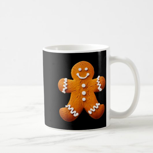 Gingerbread Man Costume Funny Halloween Christmas  Kaffeetasse (Rechts)