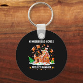 Gingerbread Man Costume, Gingerbread House Project Schlüsselanhänger (Vorderseite)