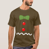 Gingerbread Man Costume T-Shirt (Vorderseite)