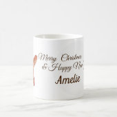 Gingerbread Man Custom Holiday Tasse (Mittel)