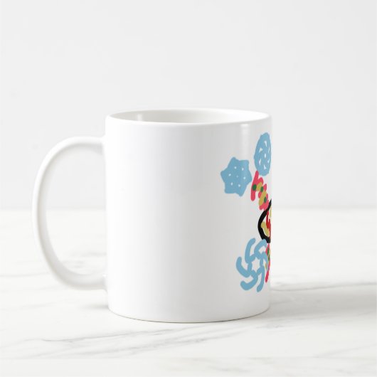 Gingerbread man dance kaffeetasse (Links)