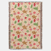 Gingerbread Man Decke (Vorderseite Vertikal)