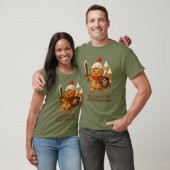 Gingerbread Man - Defender of the Realm Christmas  T-Shirt (Unisex)