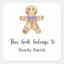 Gingerbread man - Dieses Buch gehört