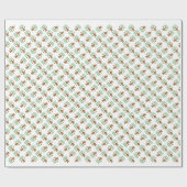 Gingerbread Man Disguise Geschenkpapier (Flach)