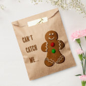 Gingerbread Man Favor Bag Geschenktütchen (Versiegelt)