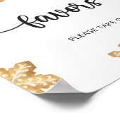 Gingerbread man \ Favors Poster (Ecke)