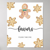 Gingerbread man \ Favors Poster (Vorne)