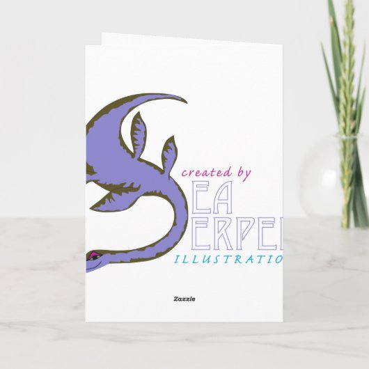 Gingerbread Man Feiertagskarte (Rückseite)