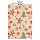 Gingerbread Man Flachmann (Vorderseite)