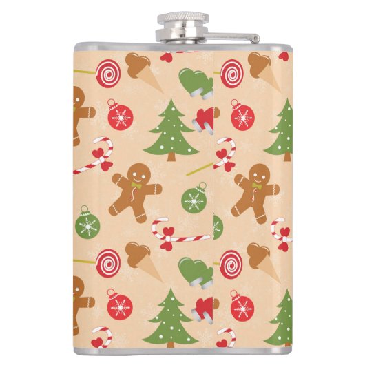 Gingerbread Man Flachmann (Rückseite)