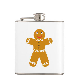 Gingerbread Man Flachmann