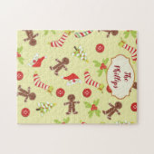 Gingerbread Man Fun Puzzle (Horizontal)