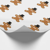 Gingerbread Man Geschenkpapier (Ecke)