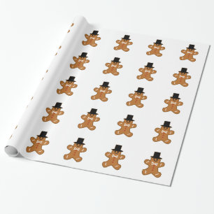 Gingerbread Man Geschenkpapier