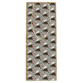 Gingerbread Man Geschenktüte Für Weinflaschen (Rückseite)