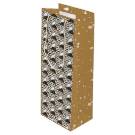 Gingerbread Man Geschenktüte Für Weinflaschen