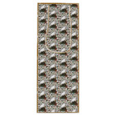 Gingerbread Man Geschenktüte Für Weinflaschen (Vorderseite)