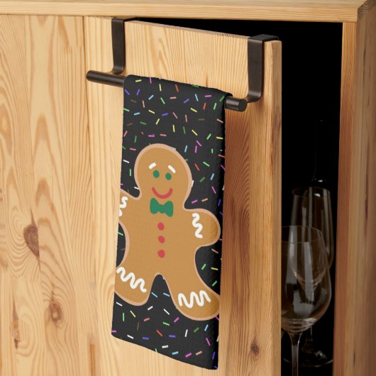 Gingerbread Man  Geschirrtuch (Drittel gefaltet)