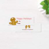 Gingerbread Man Gift Tags (Schreibtisch)