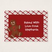 Gingerbread Man Gift Tags (Rückseite)
