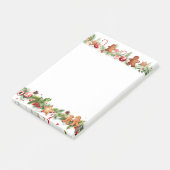 Gingerbread Man Gingerbrot Post-it Klebezettel (angewinkelt)