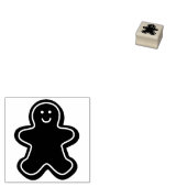 Gingerbread Man Gummistempel (Stempel)