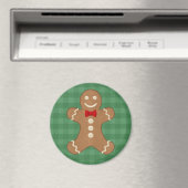 Gingerbread Man Holiday Magnet (In Situ (Geschirrspüler))